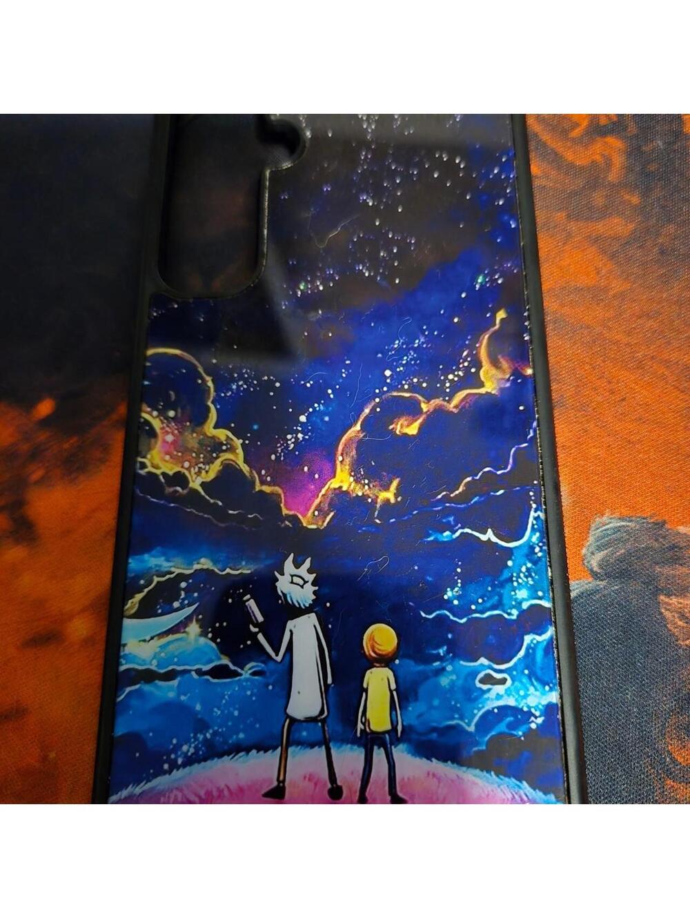 Rick and Morty phone case for galaxy s21 FE